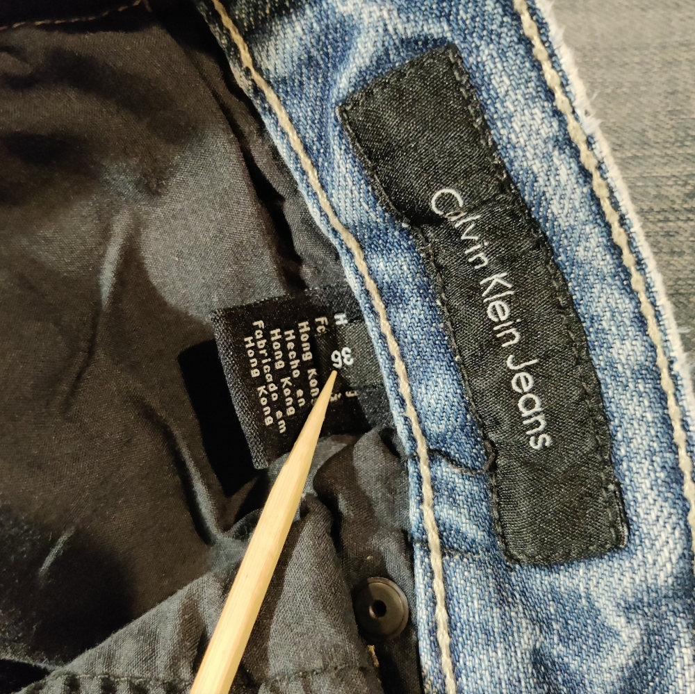 Calvin Klein Jeans Blue 36x31 - Picture 7 of 7